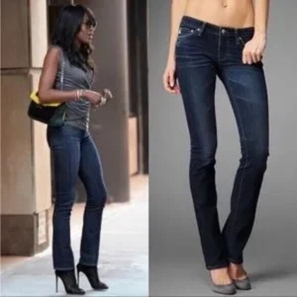 Adriano Goldschmied AG The Ballad Slim Boot Dark Wash Jeans Size 27R /NWOT - Picture 16 of 16